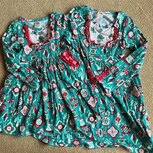 Christmas sister set dresses, Wildflowers
